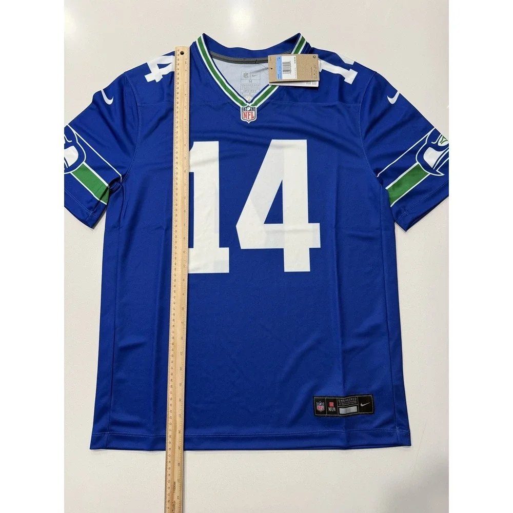 Nike Men's Seattle Seahawks #14 DK Metcalf Jersey 94NM-03LD-78F-4W0 Size Medium